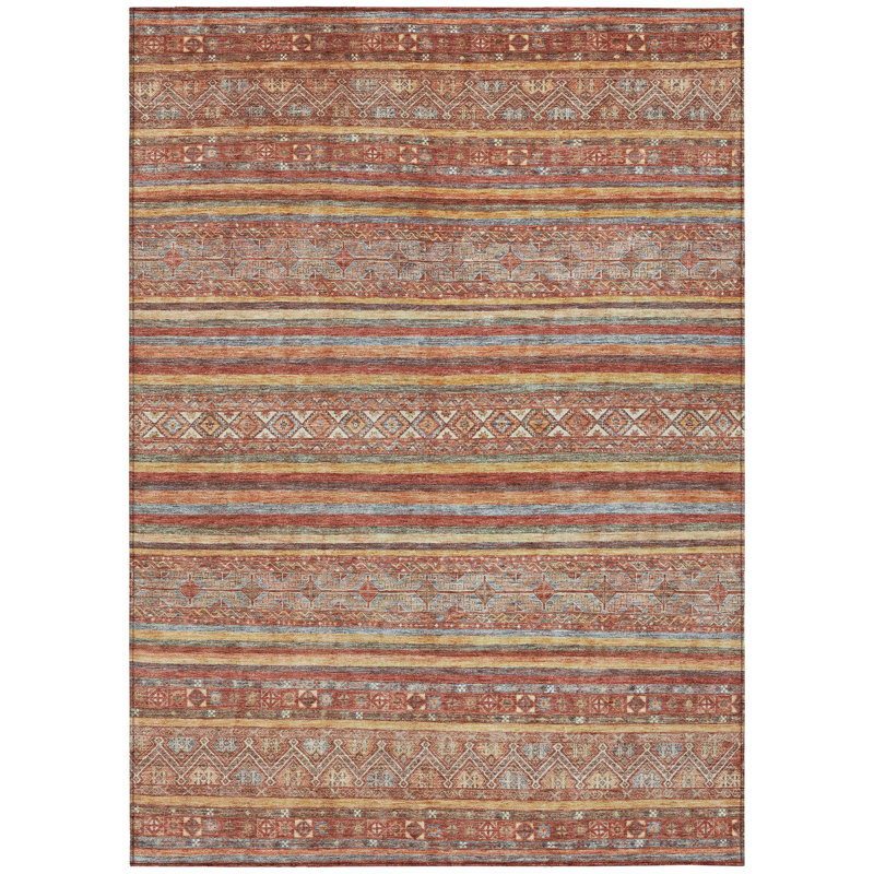 Tapis extérieur lavable 10 pi x 14 pi Southwestern