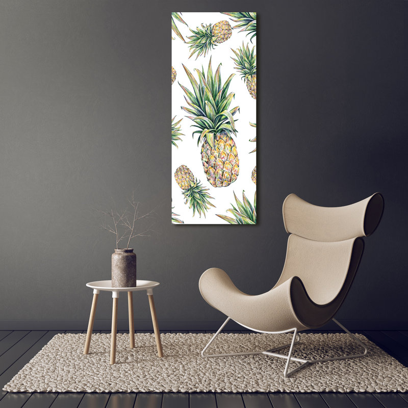 Pineapples - Wrapped Canvas Print