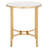 Myrtise Forged Metal Round Accent Table