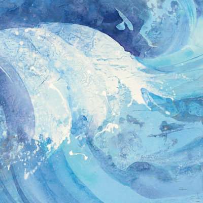 The Big Wave III - Wrapped Canvas Painting