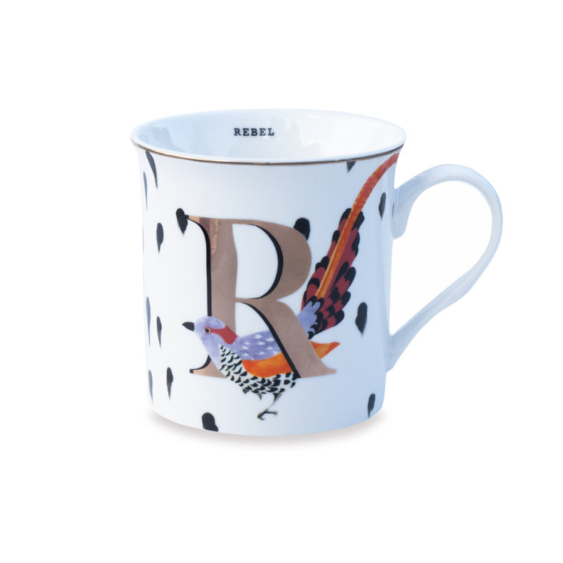 Yvonne Ellen - Gold Edition Alphabet Mug "R"