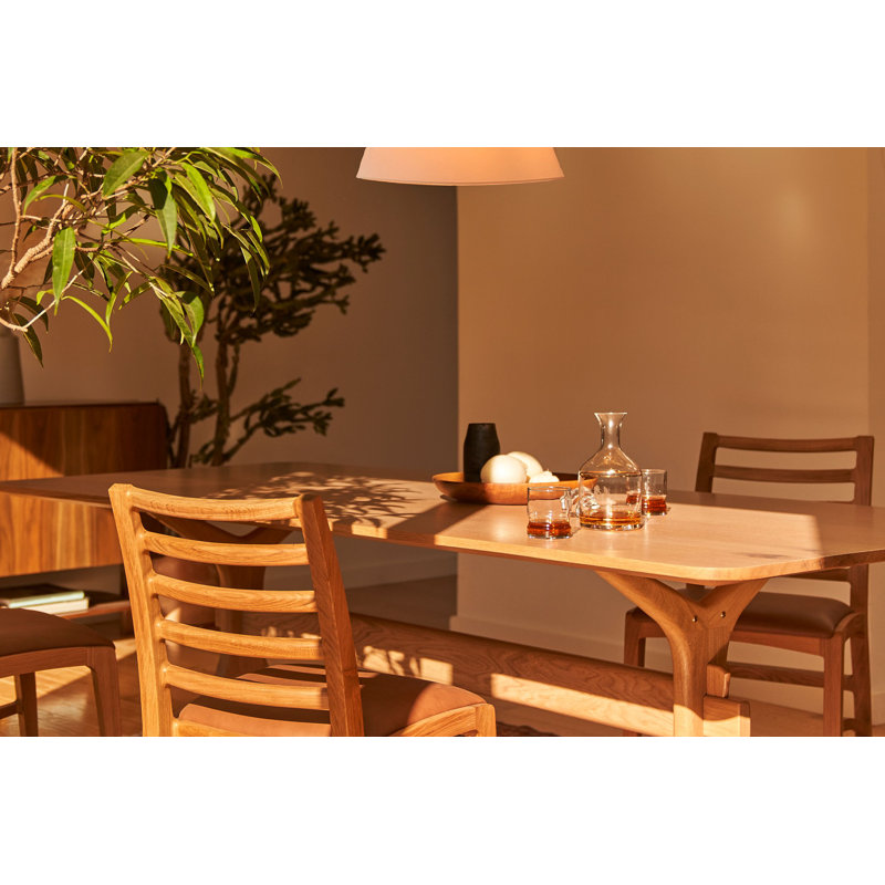 Osage 90" Dining Table, White Oak
