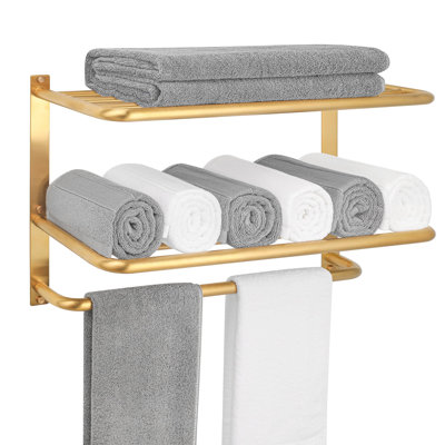 Porte-serviettes à 3 niveaux pour salle de bain