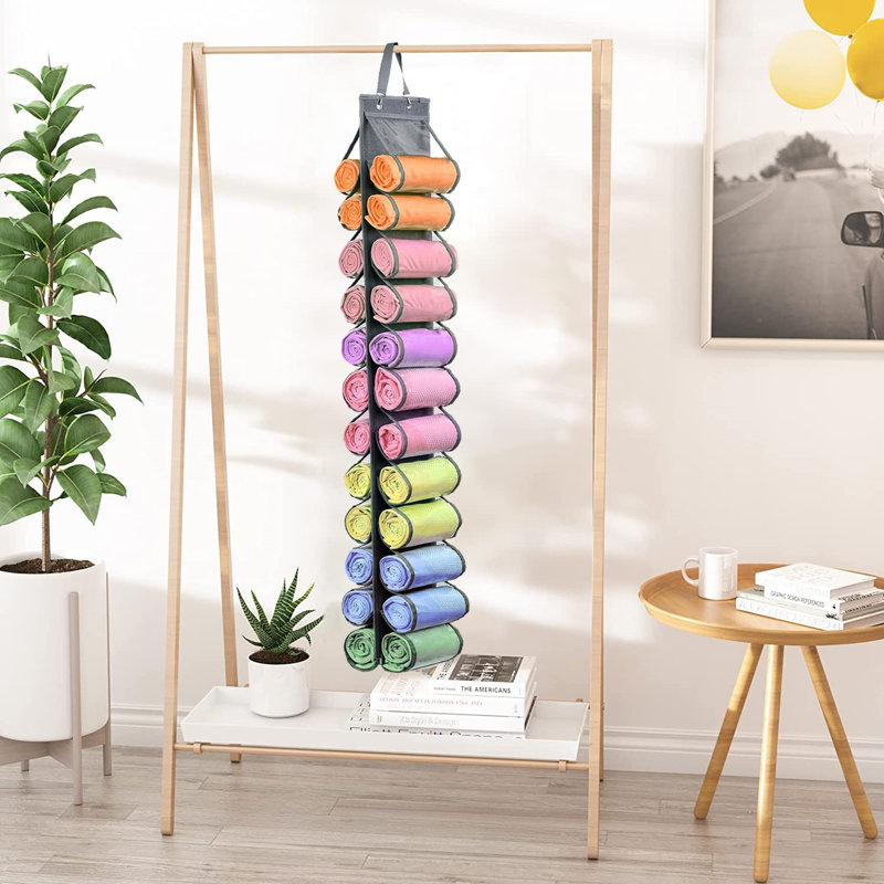 Nedda Fabric Closet System, Gray