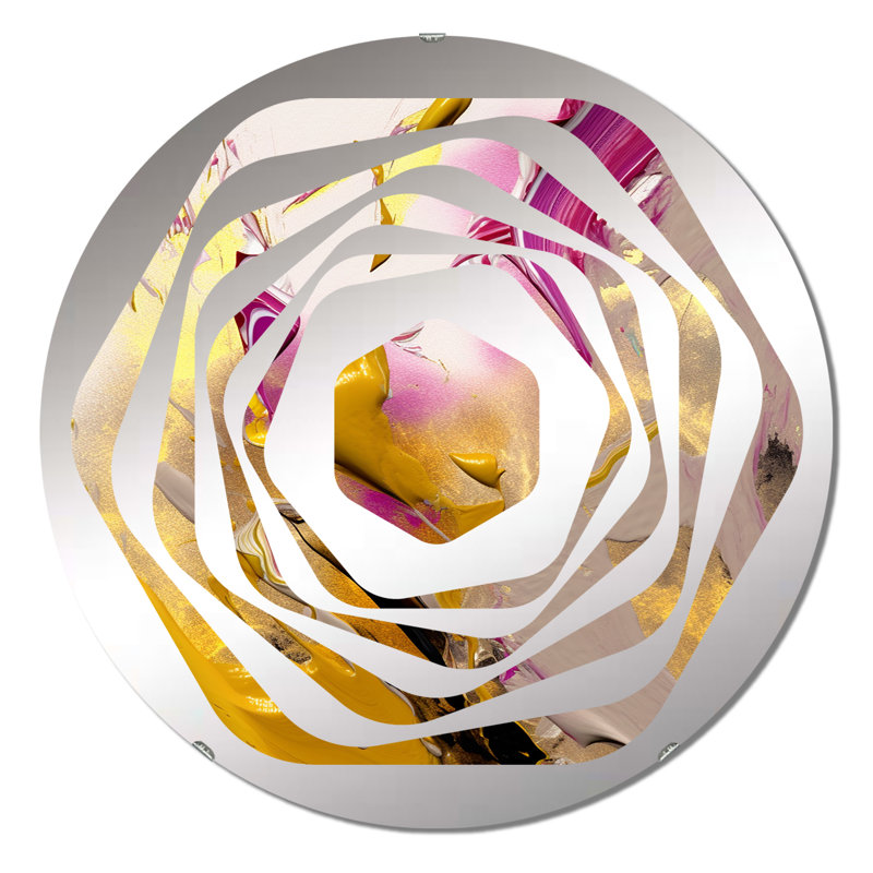 Adrion - Amorphe Decorative Mirror, 31.4" x 31.4"