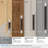 Esquire 3 inch or 3-3/4 inch (76mm or 96mm) Center-to-Center Satin Nickel/Oil-Rubbed Bronze Cabinet Pull-16675162-105703152