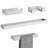 Bathroom Hardware Set (Set of 4)-111606514