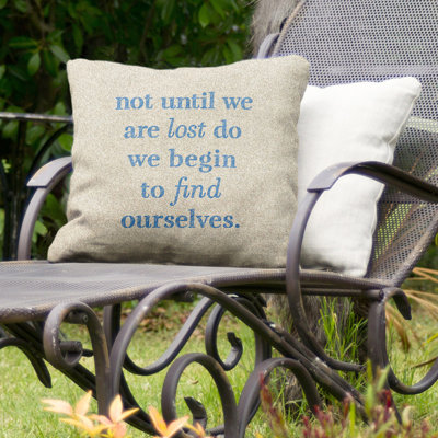 Find Yourself Indoor/Outdoor Throw Pillow