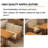 Faux Leather Upholstered Bench
