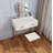 Vanity Set With Mirror And Stool - Makeup Vanity Table With Storage Drawers And Organizer, White And Gold, Space-Saving Design For Small Bedrooms