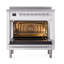 ILVE Nostalgie II Noblesse 36 po à induction, éléments à induction (porte vitrée)-879425826