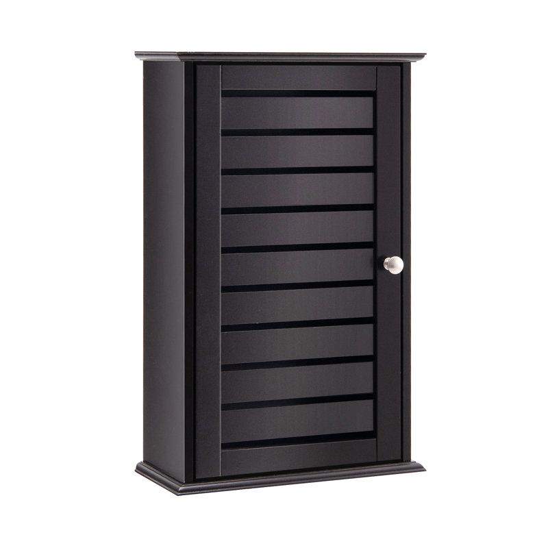 Aadian Wall Bathroom Cabinet, Espresso