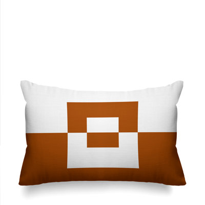Luella Geometric Indoor/Outdoor Lumbar Throw Pillow