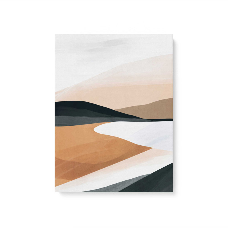 «Abstract Art Landscape 15» par ThingDesign Print, L 24 po x H 32 po, Wrapped Canvas, Ne s’applique pas