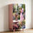 Independent art wardrobe for home bedroom