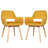 Cadee Modern Upholstered Accent Armchairs (Set of 2)-495250190