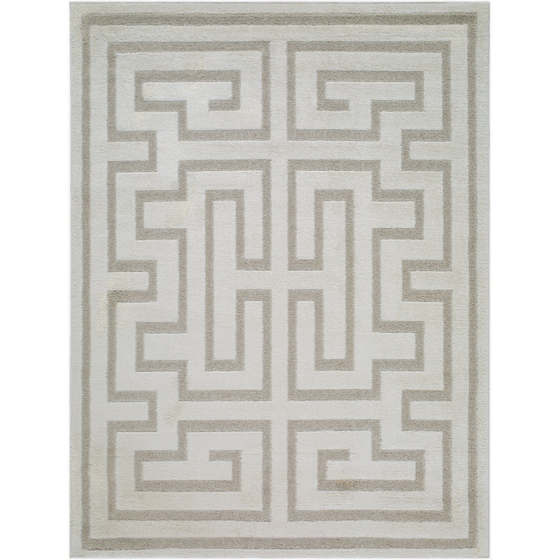 Tapis tissé à la machine Rachel Zoe X Livabliss The Studio, Gris, Rectangle 5 pi 3 po x 6 pi 12 po