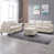 Mélange de coton beige