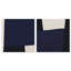In Blue Set Canvas Abstract Print by Oliver Gal, Black Frame, 12 x 12-1428514544-1428514553