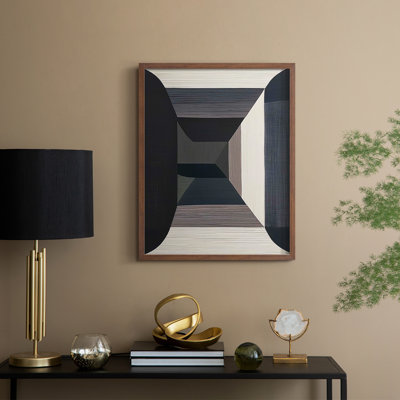 ABSTRACT Series DCLXXXIII Framed Print - Solid Wood