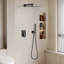 Système de douche à pluie haute pression 2 fonctions, ensemble de robinet de baignoire