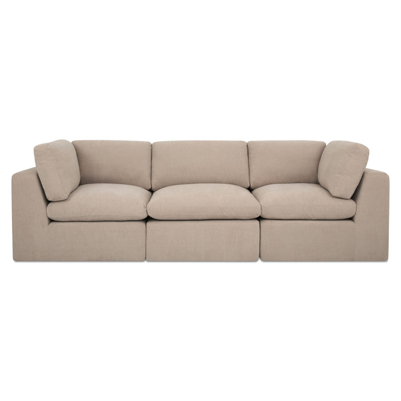 Cates Modular Sofa Dark Green, Beige