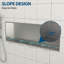Niche de douche en acier inoxydable 37 po x 13 po, nickel brossé-1533366534-1533366555