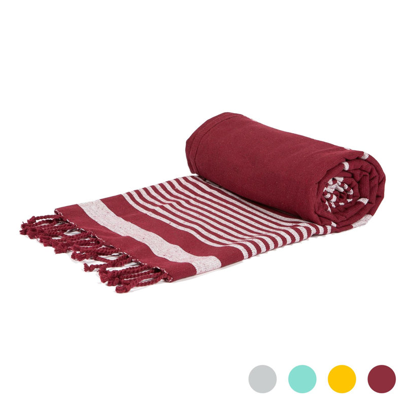Nicola Spring - Deluxe Turkish Cotton Bath Towel - 162 x 90cm, Burgundy