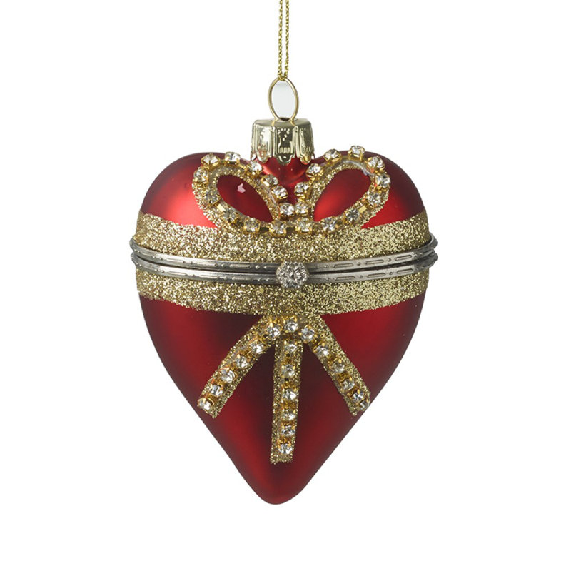 10cm Glass Hanging Figurine Ornament
