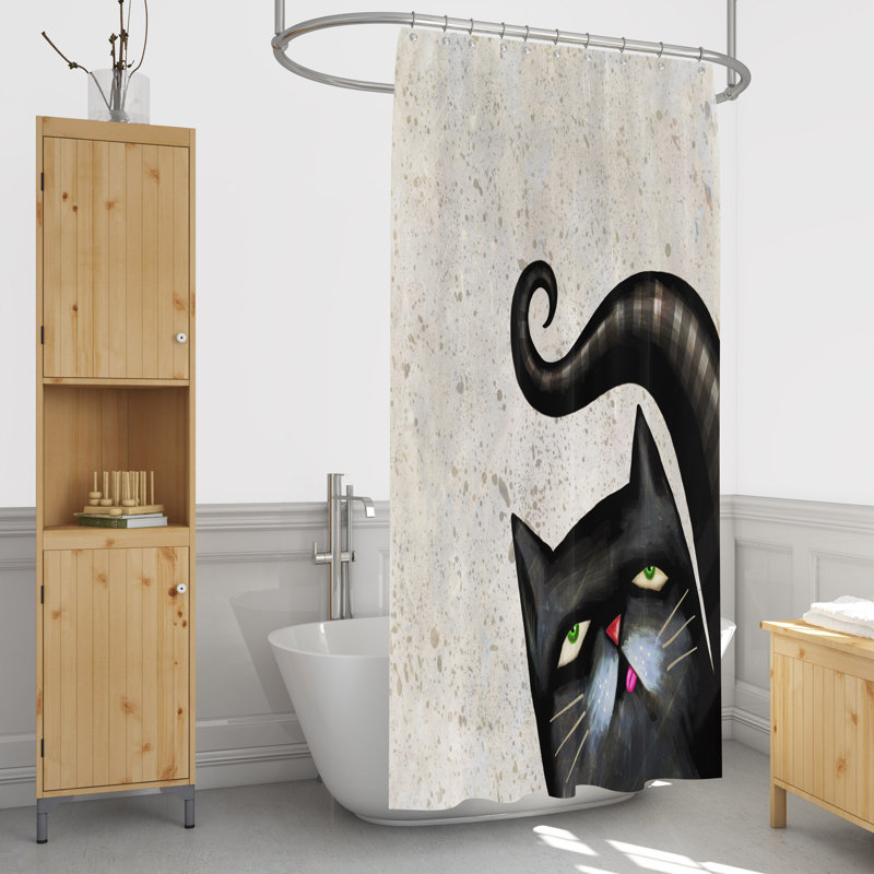 Rideau de douche simple, 72 po x 70 po