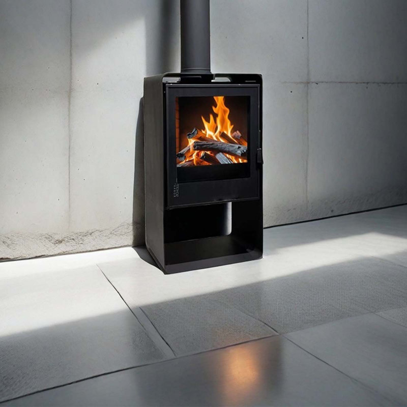 Cast iron thickened living room heating fireplace