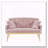 Pink 2 Seater Sofa-1200736198