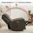 26.4" Seat Width Oversized Swivel Rocker Power Recliner Chair, Fabric-1893714238