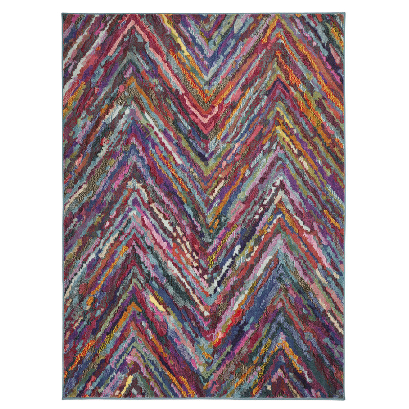 Chevron Area Rug, Rectangle 160 x 220cm