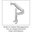 Bras de fixation pour moniteur Lorell - Gris