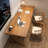 Light brown Rectangular Solid Wood Writing desk-679861009