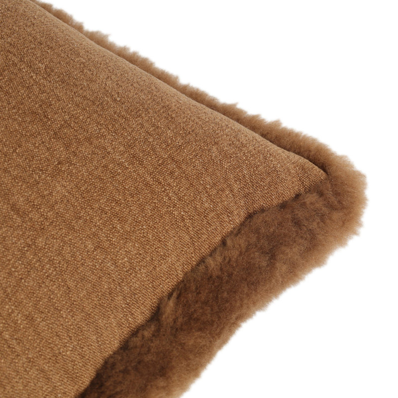Finlo Shearling Pillow, Rectangle 12" H x 48" W