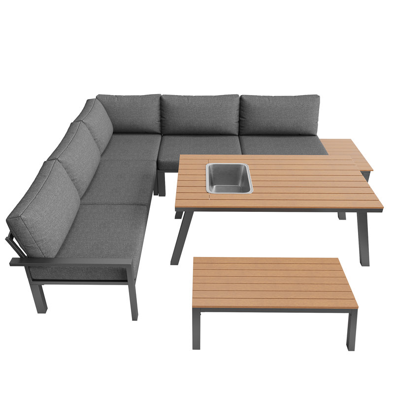 Outdoor Furniture Garden Lounge Set For 6-7  People