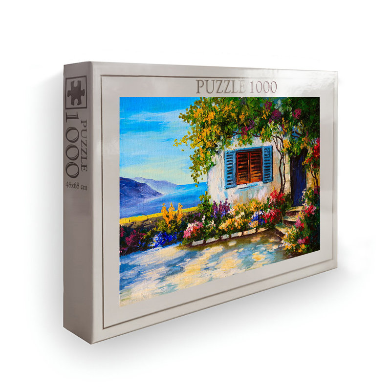 Casse-tête 1000 pièces, 26,8 po x 18,9 po | Conception 100% carton de haute qualité et éclatante | Parfait pour le plaisir en famille, le soulagement du stress et les jeux éducatifs | Cadeau pour adultes et enfants | Dimensions de la boîte: 13,2 po x 9,1 po x 2,0 po