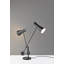 Lampe de table noire 33,5 "avec USB Bond