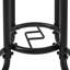 Round Metal Outdoor Dining Table With Umbrella Hole , 69.5cm W x 69.5cm D