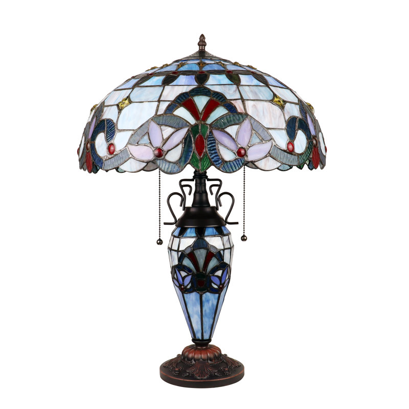 Lampe de table Zainab, H 24,8 po x l 17,52 po x P 17,52 po