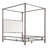 Upholstered Metal Canopy Bed-1899614546-1899614508