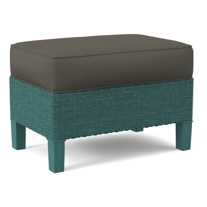 Gibraltar Ottoman, Gray Sugar Performance; 0863-84, Antique Black