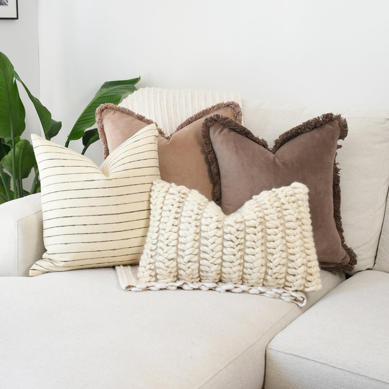 Neutral 4 Pillow Cover Set