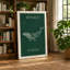 Whale in Lines Scandinavian - Wrapped Canvas-224379068-224379069