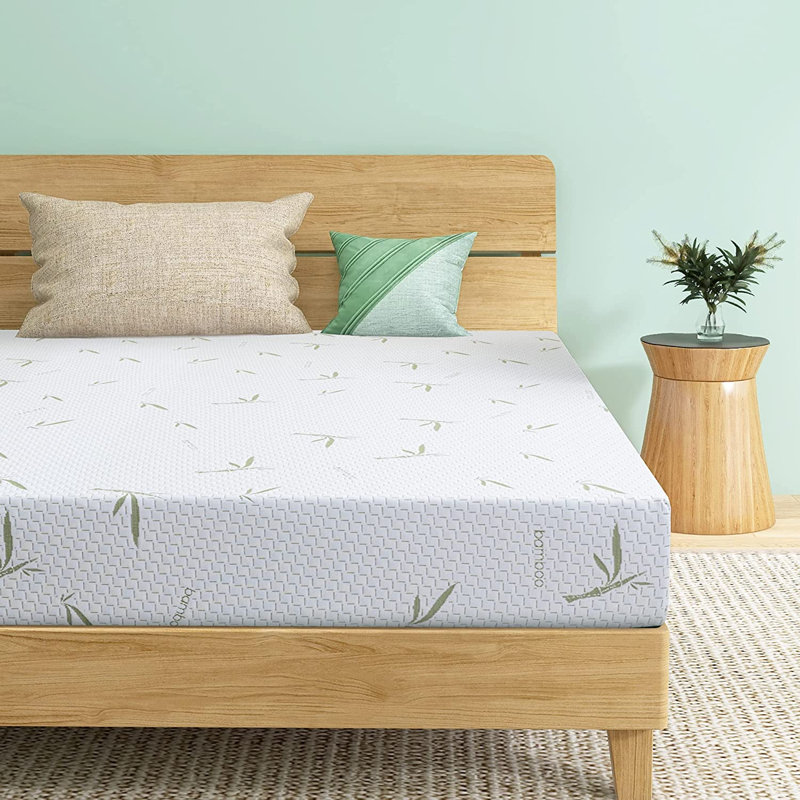 Memory Foam Mattress, Medium Firm Feel Cooling Gel Mattress Bed in a Box, Twin XL, 6"
