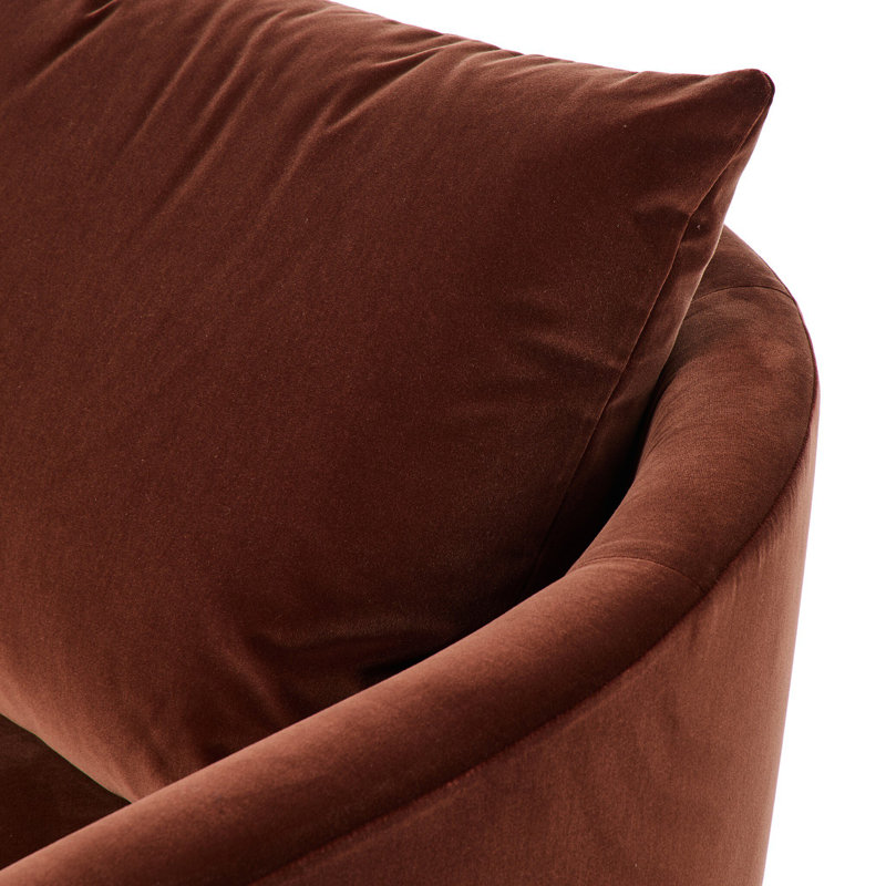 Farrah Chaise Lounge, Surrey Auburn 76.8% Cotton/23.2% Polyester