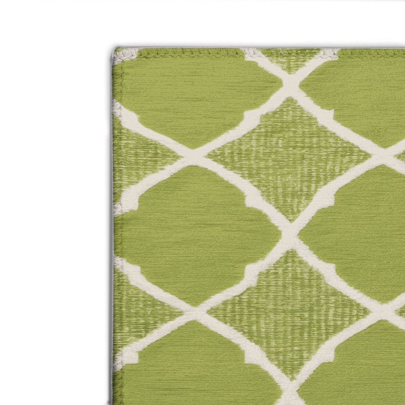 Tapis brun intérieur et extérieur Trellis, Rectangulaire 8 pi x 10 pi
