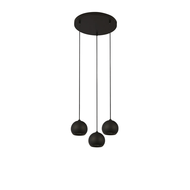 Baez 3-Light Cluster Chandelier